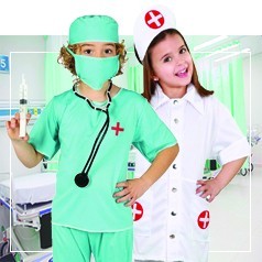 Costumi di Coppia Bambini Professioni