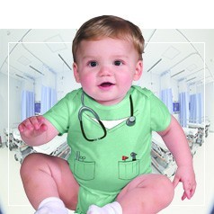 Costumi Medico Neonato