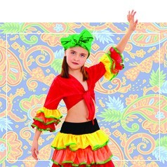 Costumi Caraibici Bambini