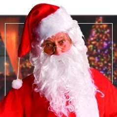 Amosfun Natale Divertente Dance Party Occhiali da Trucco Regalo di Natale Occhiali da Vista per Feste in Maschera da Masquerade 