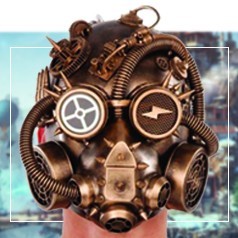 Maschere Steampunk