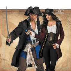 Costumi Pirati dei Caraibi