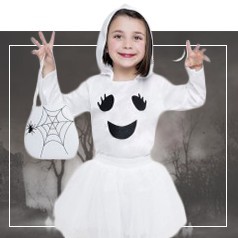 Costumi Fantasma Bambina