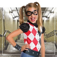 Costume Halloween Bambina Harley Quinn Nuovo - Tutto per i bambini