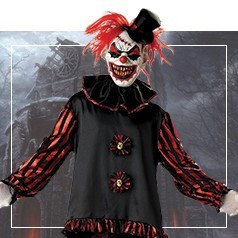 Costumi da Clown Horror Adulto