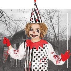 Costumi da Clown Horror Bambini