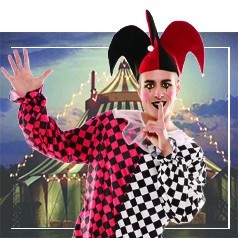 Costume da presentatore del circo per donna: Costumi adulti,e