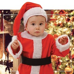 Costumi di Babbo Natale per Bambini