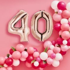 La FASCIA del 40 ENNE - KEEP CALM and HO 40 ANNI - gadget per il compleanno