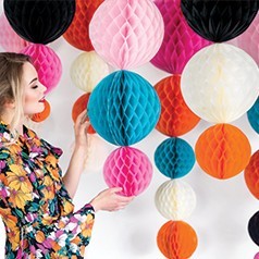 Pom Pom per Feste Ideali per la Decorazione - Vendita Online - FesteMix