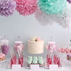 Addobbi Nascita Decorazioni Baby Shower per Bimba e Bimbo On Line - FesteMix