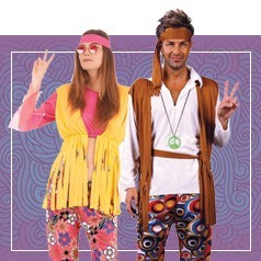 Vestiti Hippie per Adulti