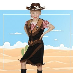 Costume Cowboy Bambina