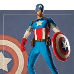 Costumi Capitan America Uomo