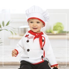 Costumi da Cuoco per Neonato