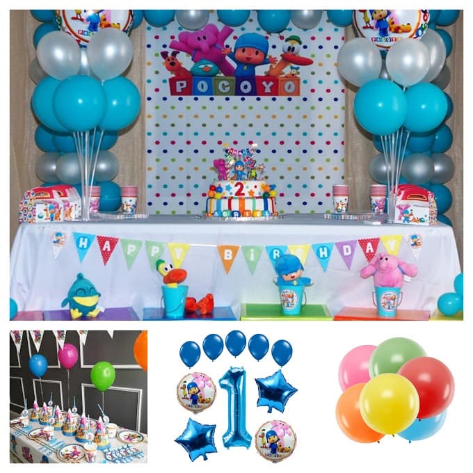 Idee Festa di Compleanno Pocoyo - Decorare e Addobbare con Decorazioni Fai  da Te