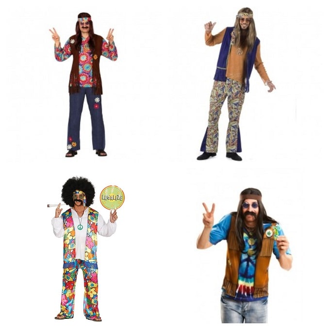 Idee Come Vestirsi da Hippie - Adulti - Uomo - Donna