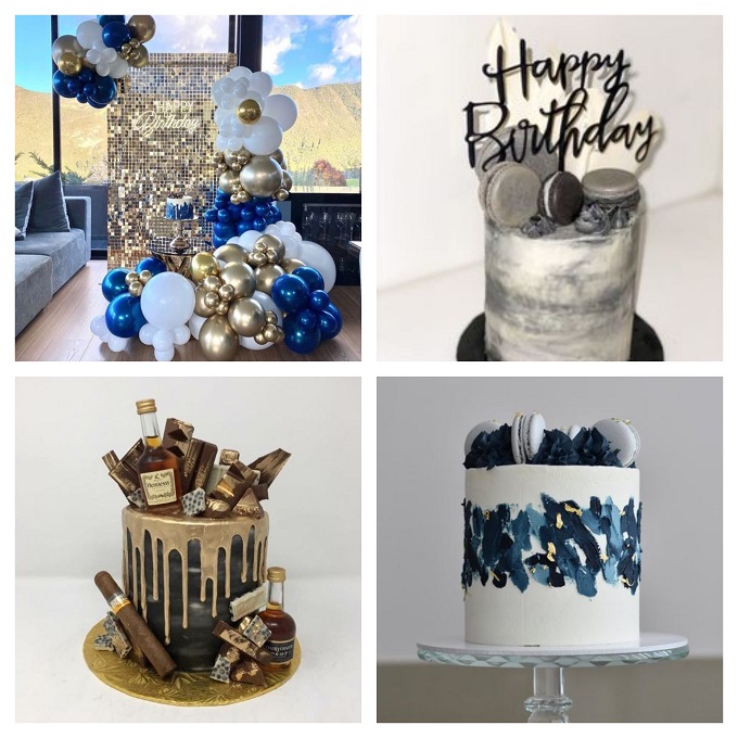 Set addobbi per il tavolo della torta o photobooth - Compleanno