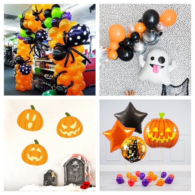 Idee Decorazioni con Palloncini di Halloween - Come Decorare