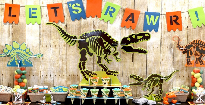 Idee Festa a Tema Dinosauri - Come Fare, Organizzare, Allestimento