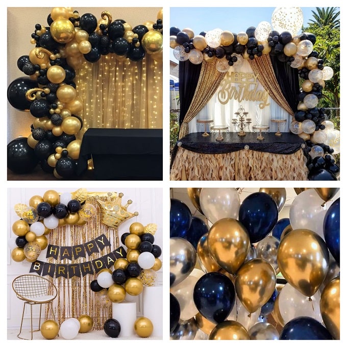 Striscione '40 E Sentirli Tutti' Per Compleanno - Decorazione Feste, Oro, 2 Metri - Foto 9