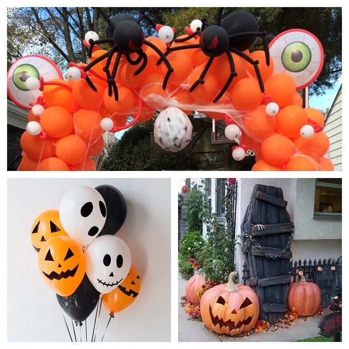 20 Palloncini Per Halloween A Tema Horror - Decorazioni Da Film Per Feste Paurose - Ragazzi E Adulti