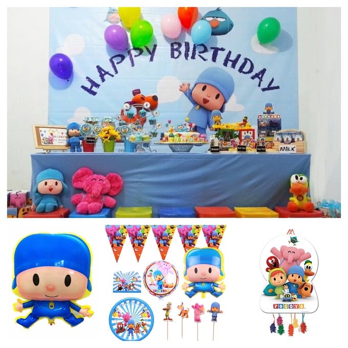 Idee Festa di Compleanno Pocoyo - Decorare e Addobbare con Decorazioni Fai  da Te