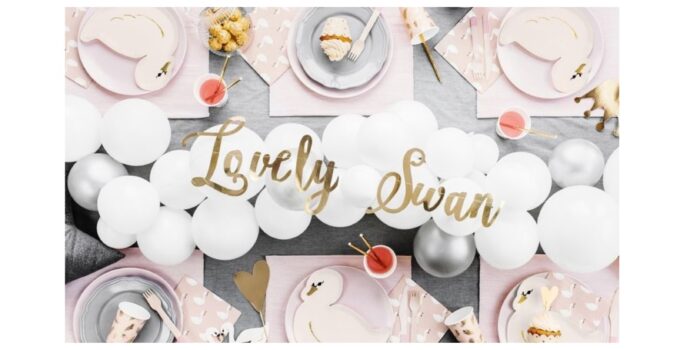 idee per organizzare una festa di compleanno a tema cigno fai da te