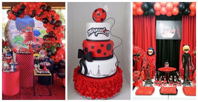 Decorazioni Di Compleanno Miraculous Ladybug - Foto 6