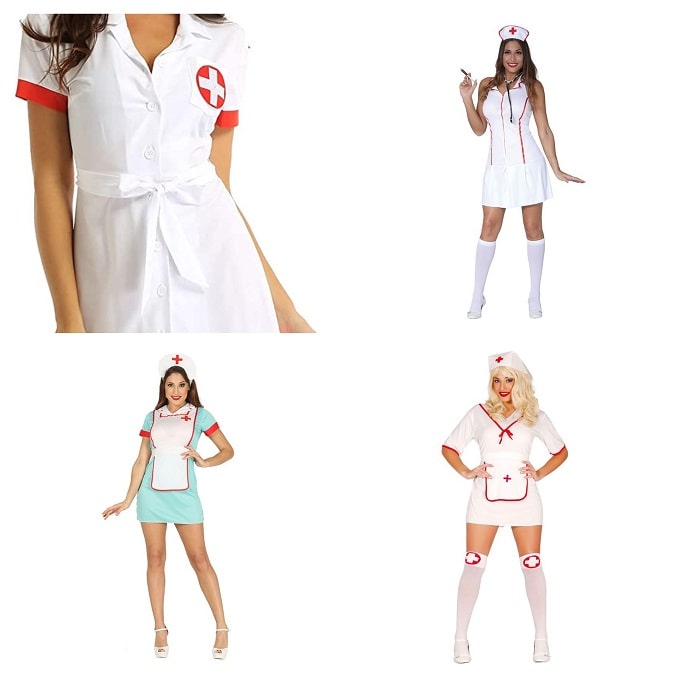 Travestimenti Costumi per Vestirsi da Infermiera a Carnevale e Halloween