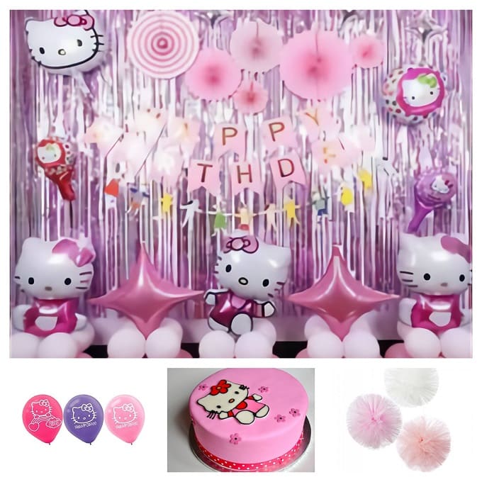 Idee Festa Compleanno Hello Kitty - Come Fare, Organizzare, Allestimento,  Decorazioni
