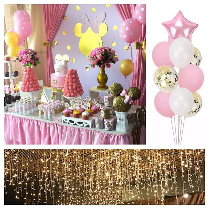 Idee Festa a Tema Primo Compleanno Baby Minnie -  Organizzare-Allestimento-Decorazioni