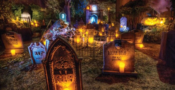 Decorazioni Halloween Per Esterno - Fantasmi Appendibili, Ragnatela E Ragni, Atmosfera Spaventosa