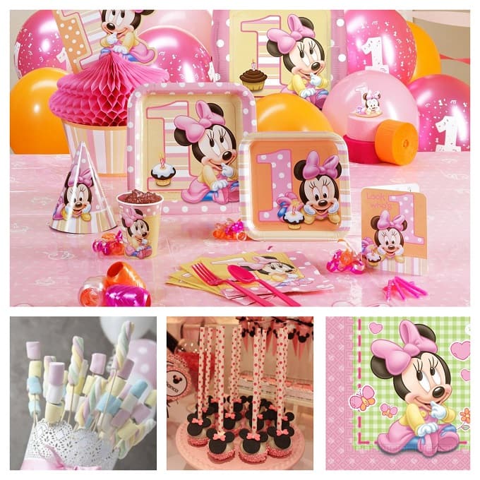 Idee Festa a Tema Primo Compleanno Baby Minnie - Organizzare