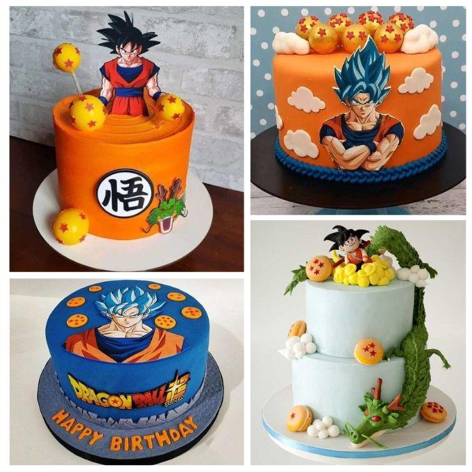 Decorazione Compleanno Dragon 6 Anni - Set Palloncini, Topper Torta, Festa A Tema Anime