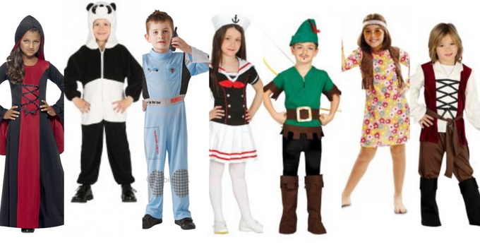 Costumi di Carnevale per bambini e bambine