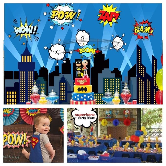 Idee Festa a Tema Supereroi Come Fare, Organizzare, Allestimento