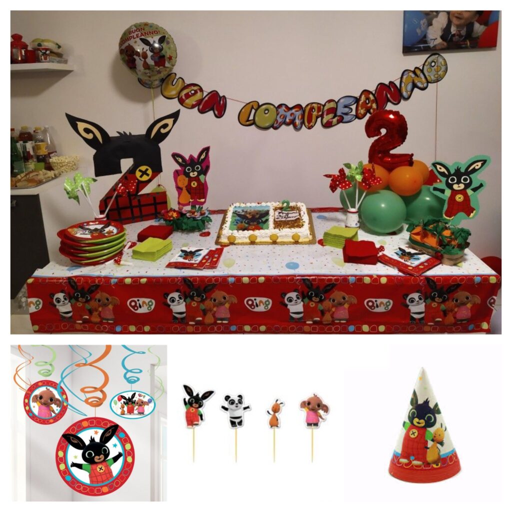 Festone Di Buon Compleanno, Palloncini, Topper Per Torta E Cupcake – Kit Decorazioni Per Festa Bambini, 18 Palloncini E 16 Topper - 2