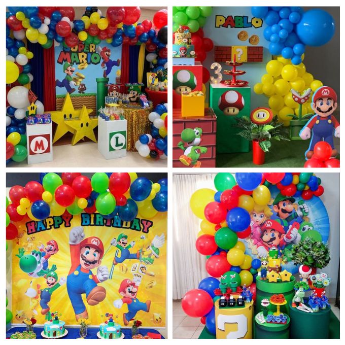 Festa di compleanno a tema Super Mario