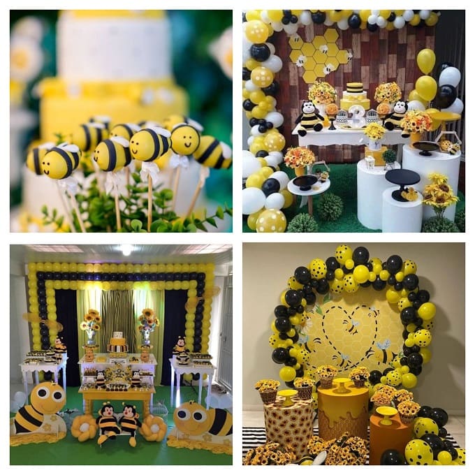 LIZHOUMIL Decorazione di compleanno a nido d'ape decorazione digitale per feste di compleanno 18 anni decorazione da tavolo 