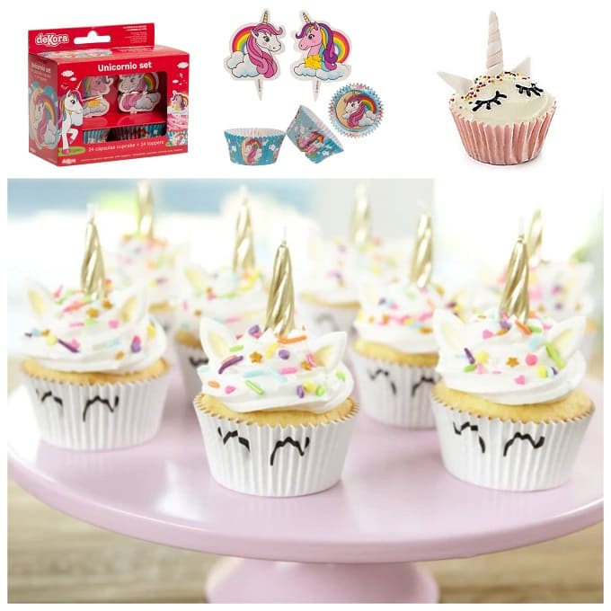 Party a tema unicorno per il compleanno di una bambina