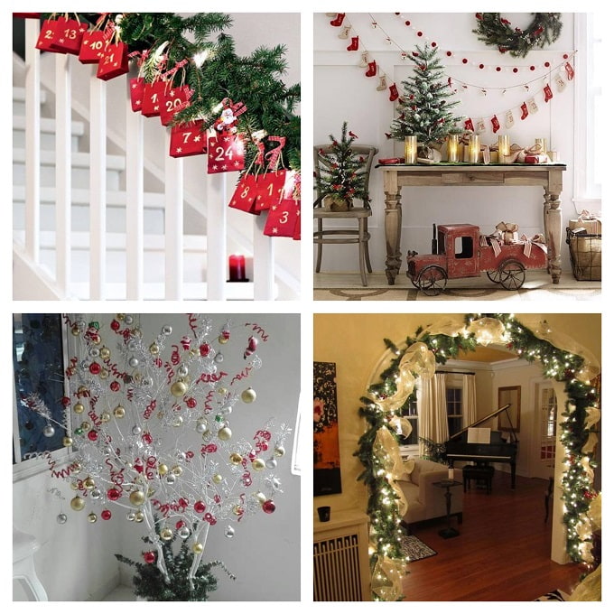 Lasciati ispirare da tante idee diverse per decorare la porta d'ingresso a  Natale 