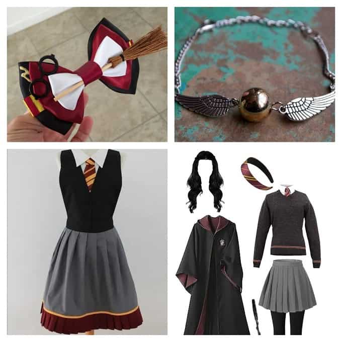 Costume da tunica di Harry Potter Quidditch Grifondoro per bambini