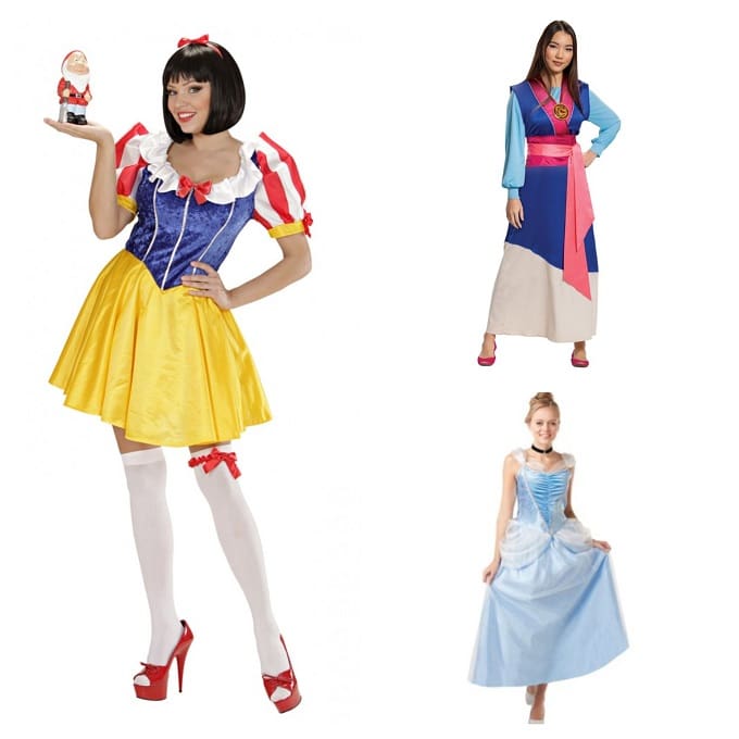 CARTOON GROUP COSTUME VESTITO ABITO TRAVESTIMENTO CARNEVALE ADULTO - TOPOLINA - 7744