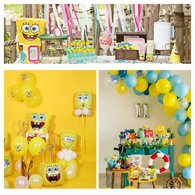 Idee Festa a Tema Spongebob - Come Fare, Organizzare, Allestimento,  Decorazioni