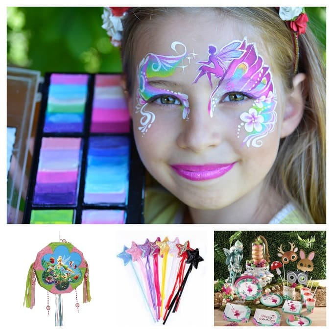 Costume Da Fata Tinkerbell Per Bambine - Completo Con Vestito, Ali, Orecchie E Bacchetta, Per Feste E Carnevale