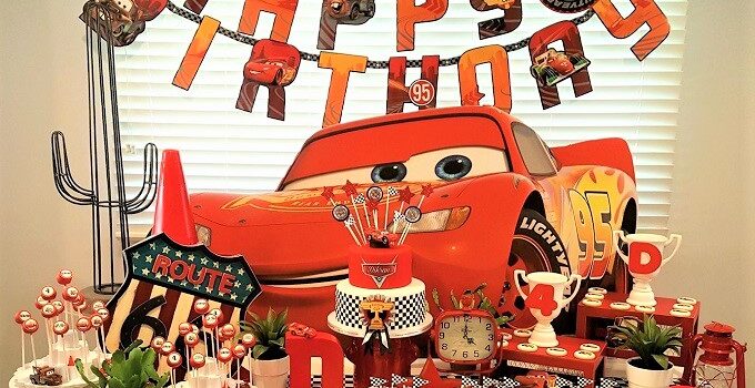 Veicoli automobili-decorazione Mitgebsel bambini compleanno BAMBINI COMPLEANNO CARS PARTY 