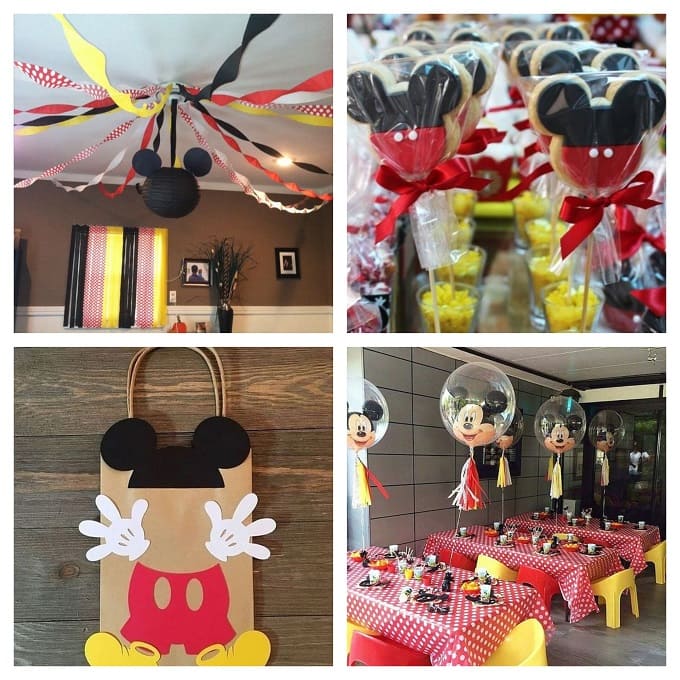 Kit Tavola Topolino Per 8 Bambini - 8 Piatti, 8 Bicchieri, 20 Tovaglioli, Tovaglia PVC 180x120cm - Foto 8