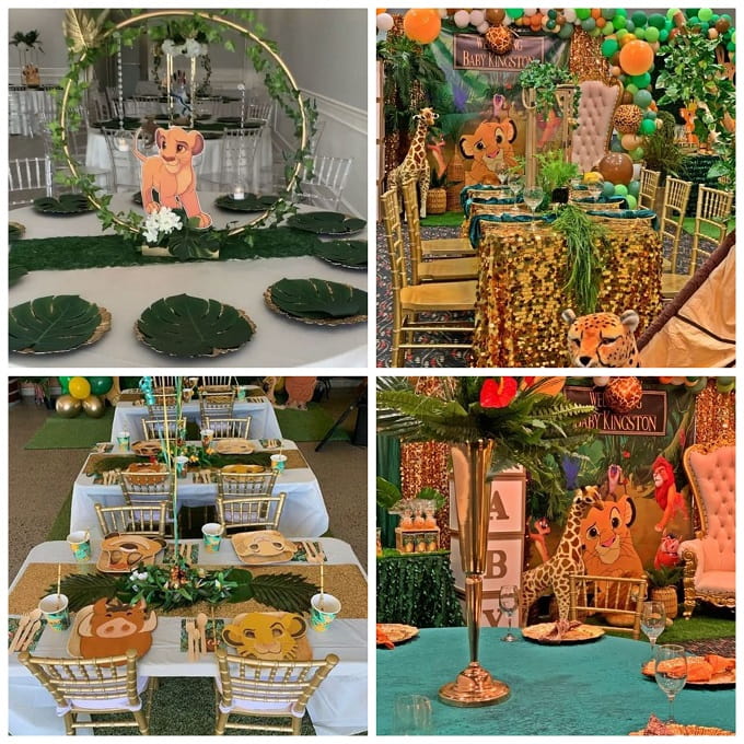 GotGala Jungle Safari Corona Per Il 2° Compleanno Per Ragazzi A Tema Leone Corona 2 934393