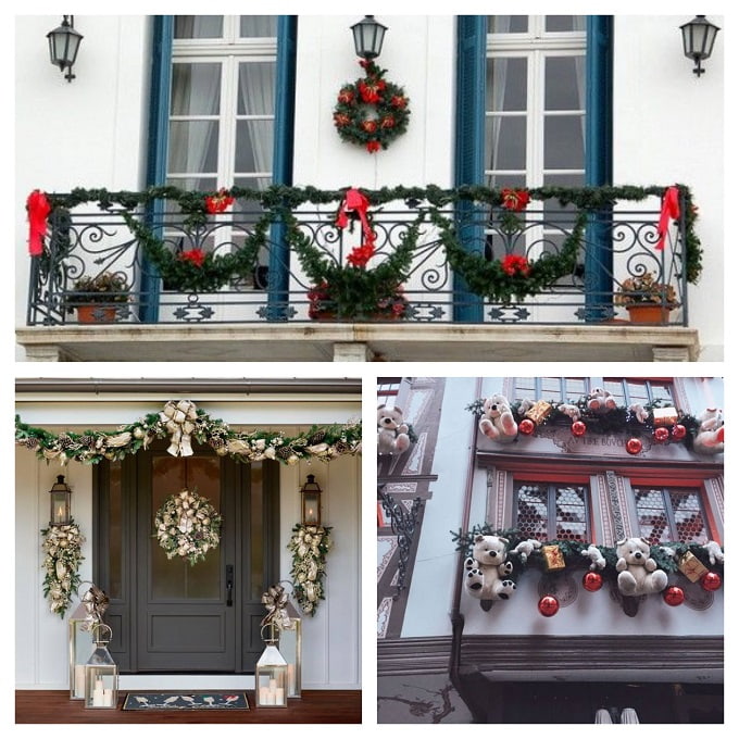 Ringhiera Idee Luci Natale Balcone Idee Addobbi Balconi Natalizi per Terrazzo - Come Addobbare, Allestire